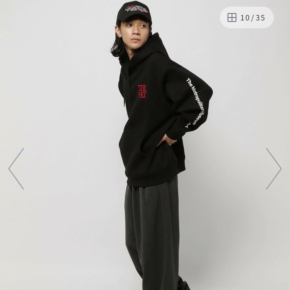 [The Metropolitan Museum of Art] Collaborative fleece-lined art hoodie